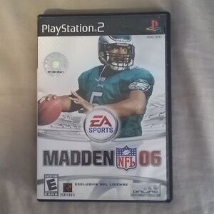 3 FOR $15 Madden 06 - 2006 Sony PS2 Video Game Donovan McNabb On Cover